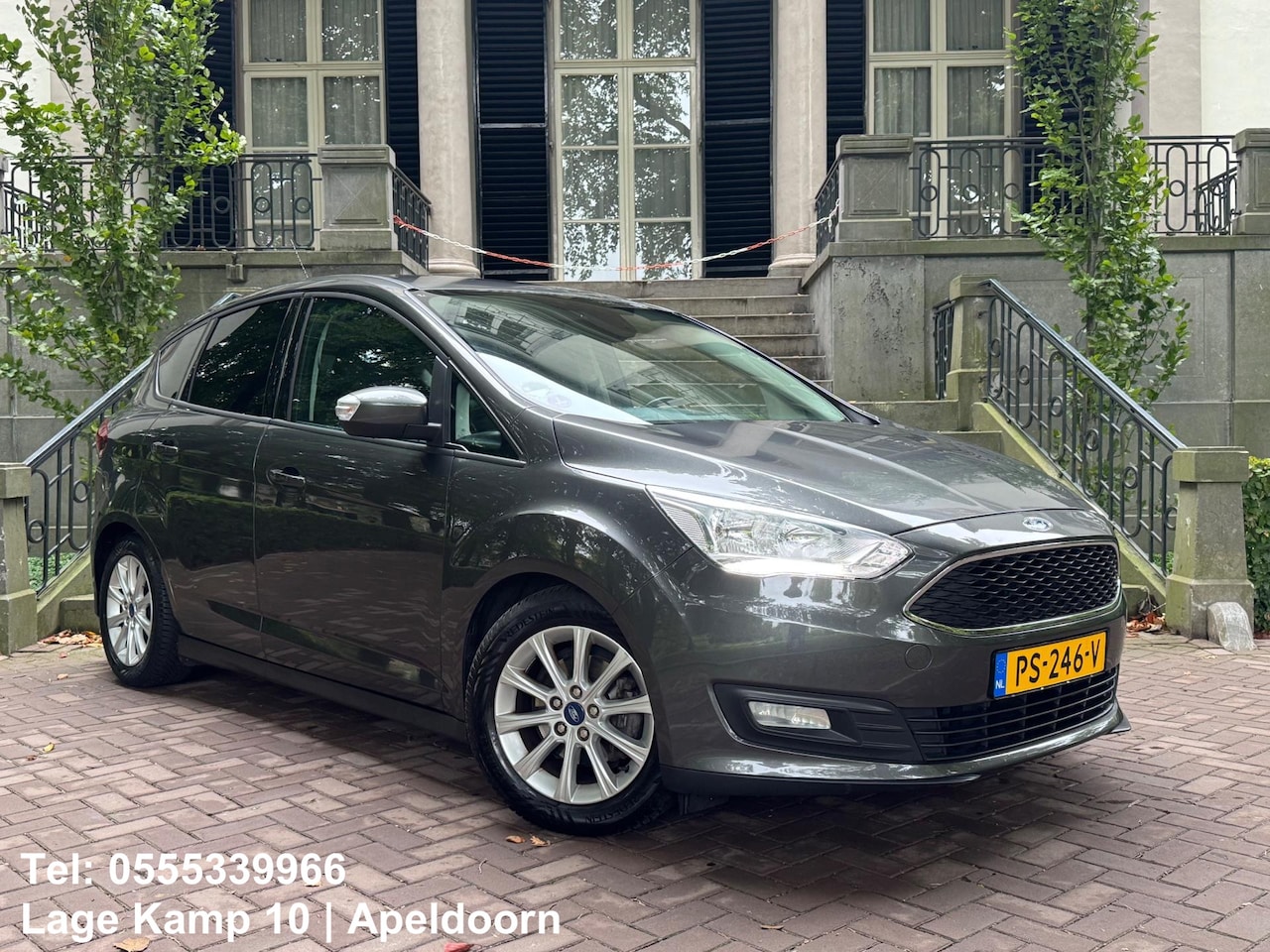 Ford C-Max - 1.0 Titanium Navi Climate Cruise Ctr Stoel+Stuurverwarming Trekhaak PDC Lmv - AutoWereld.nl
