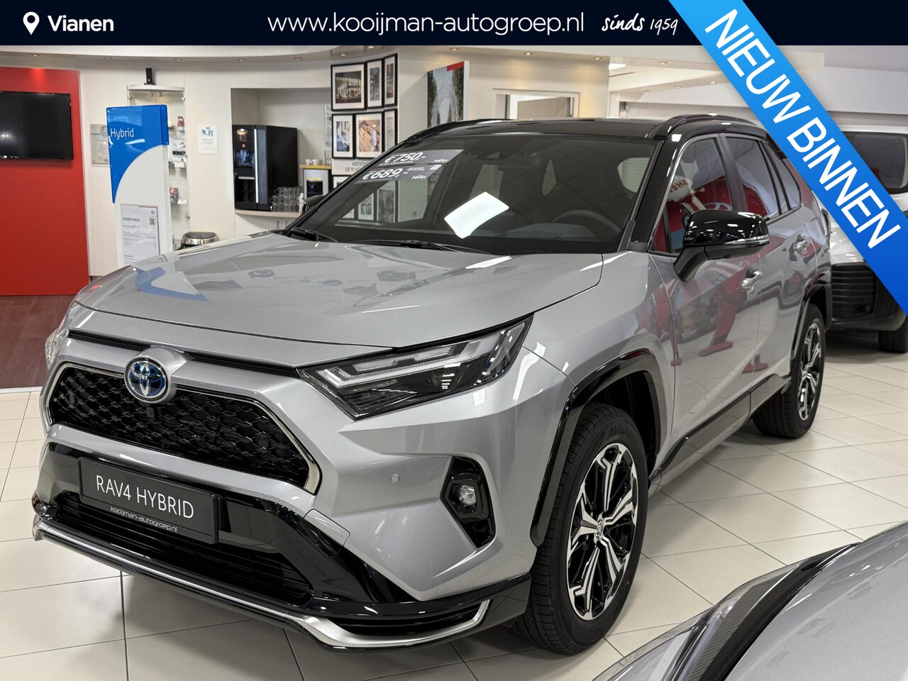 Toyota RAV4 - 2.5 Plug-in Hybrid AWD Bi-Tone Plus Nieuw! Direct uit voorraad leverbaar! - AutoWereld.nl