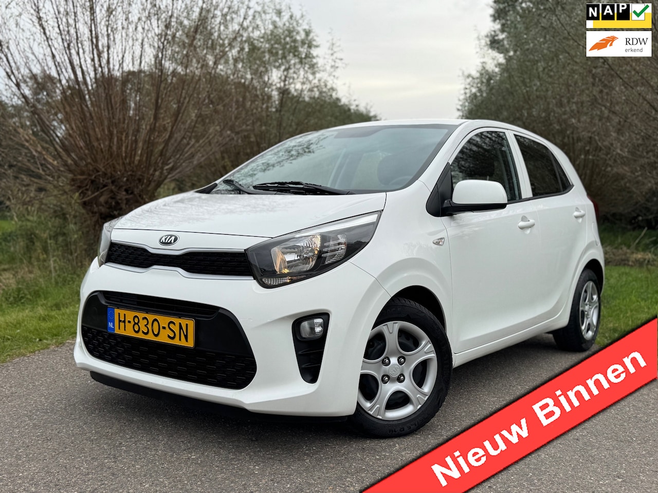 Kia Picanto - 1.0 CVVT ComfortLine 5DRS NAP 69000KM AIRCO GOED ONDERHOUDEN - AutoWereld.nl