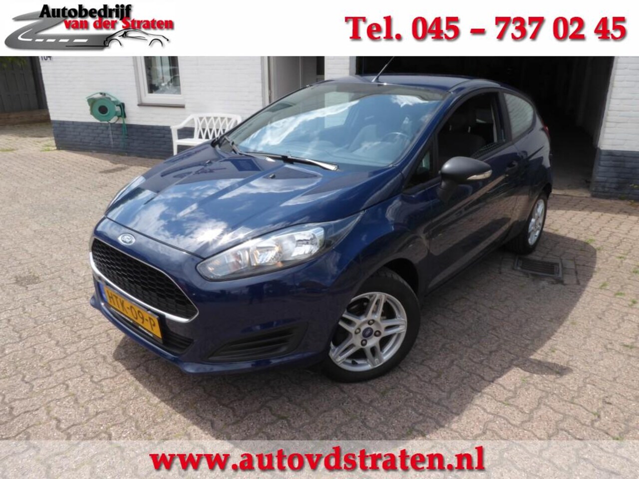 Ford Fiesta - 1.2 STYLE ESSENTIAL/Airco/Elekt.Pakket/Knappe auto!! - AutoWereld.nl