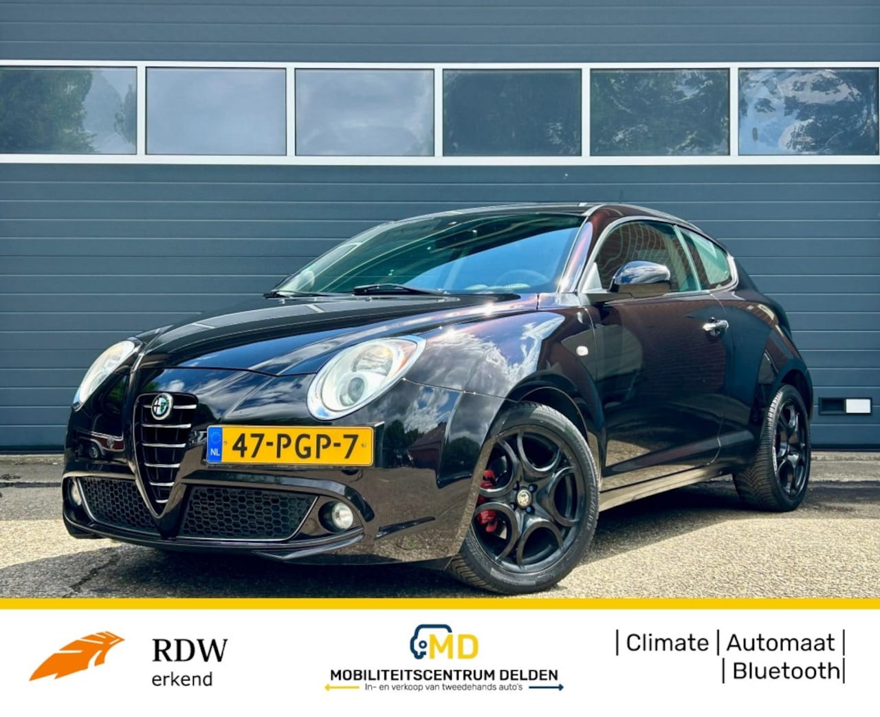 Alfa Romeo MiTo - 1.4 T DISTINCTIVE / Climate / Automaat / Bluetooth / - AutoWereld.nl