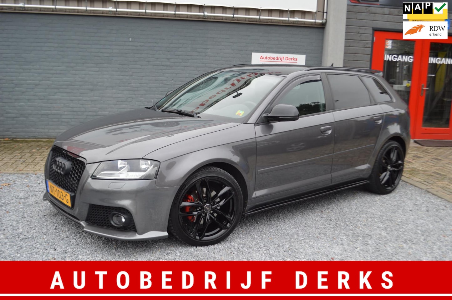 Audi A3 Sportback - 1.4 TFSI Attraction S-line Pakket Navi Trekhaak 5Drs - AutoWereld.nl