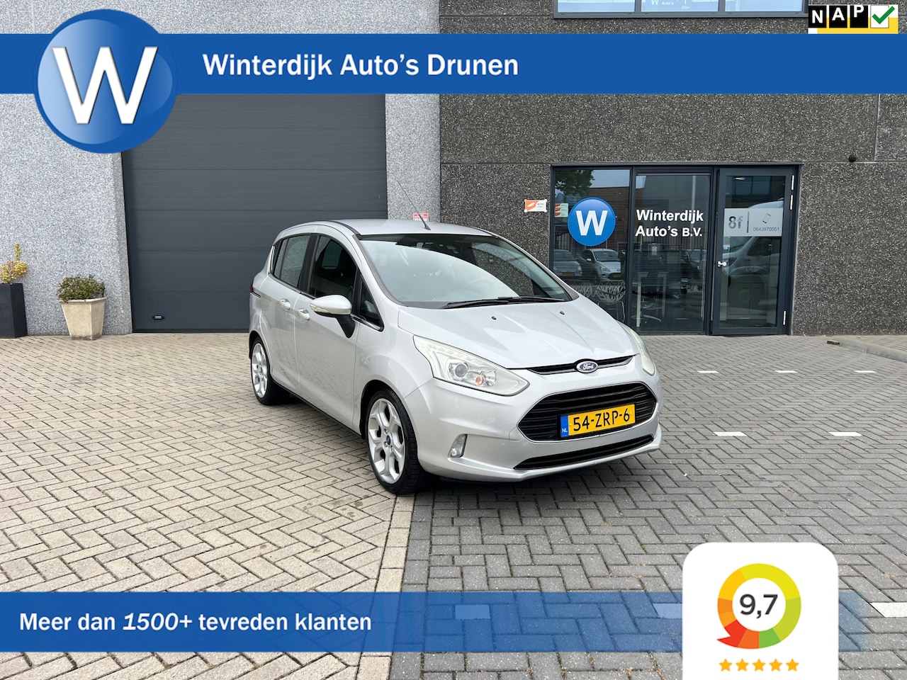 Ford B-Max - 1.6 TI-VCT Titanium Automaat, Clima, Hoge-Instap - AutoWereld.nl