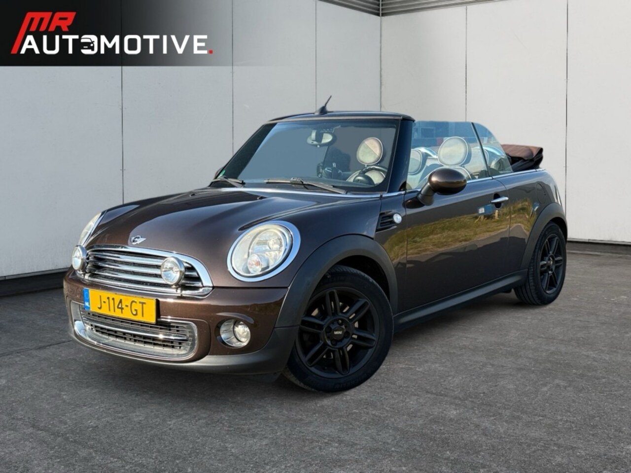 MINI Cooper - 1.6 Cooper Cabriolet - Leder, Stoelverwarming, Apple Carplay - AutoWereld.nl