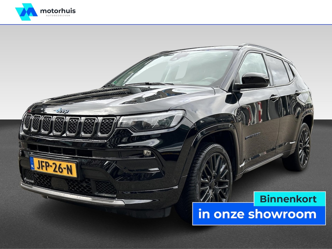 Jeep Compass - 4XE 240PK EAWD PHEV S NAVI LEDER CAMERA PANO SCHUIFDAK - AutoWereld.nl