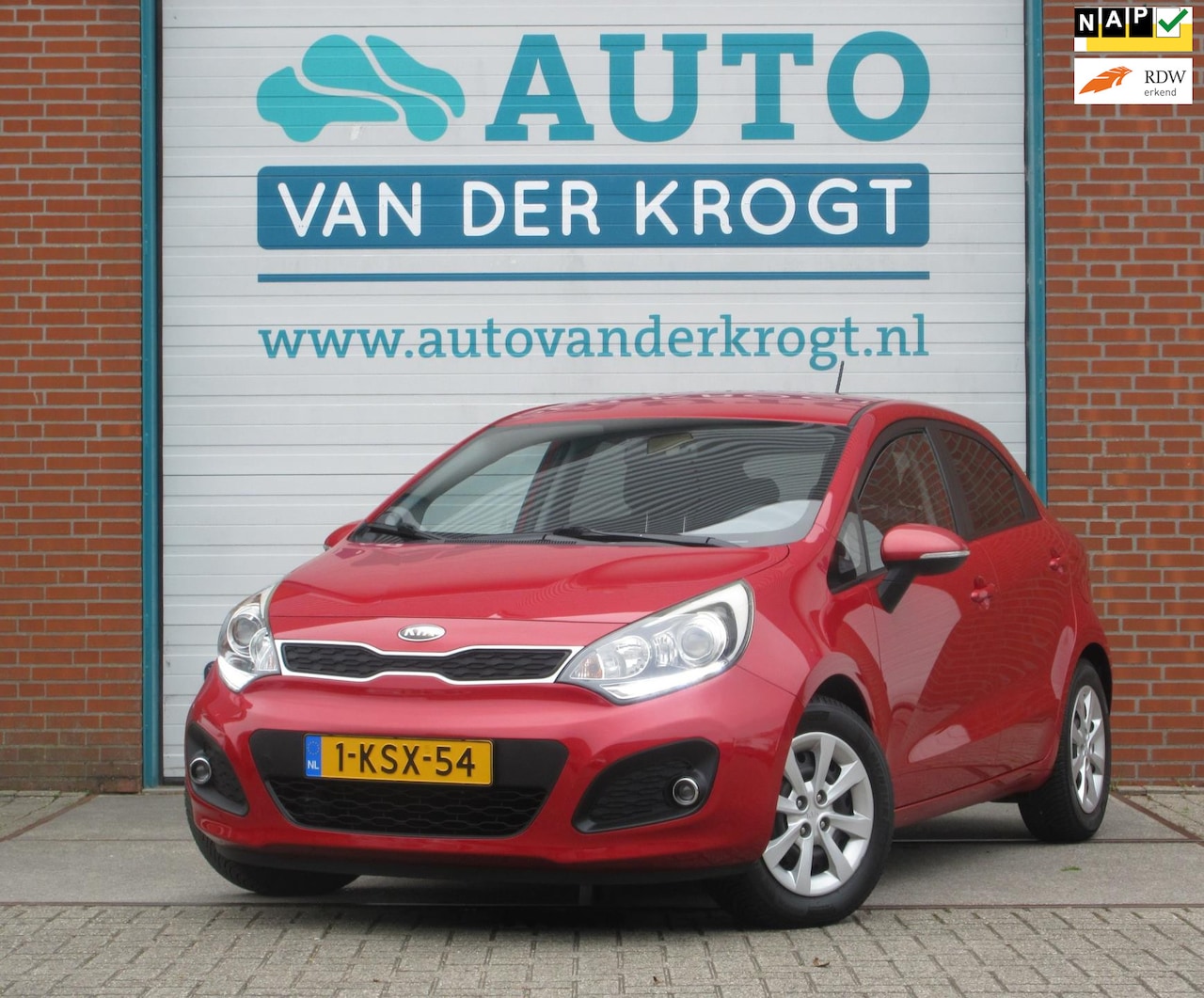 Kia Rio - 1.2 CVVT Plus Pack 1.2 CVVT Plus Pack, Airco, Navi, 1e Eig, NL auto, APK 10-26 - AutoWereld.nl