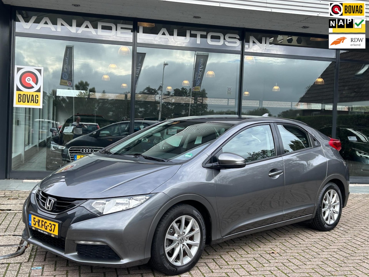 Honda Civic - 1.4 Comfort 5Drs Clima LM-Velgen Trekhaak NAP NL-Auto Volledig Dealeronderhouden! - AutoWereld.nl