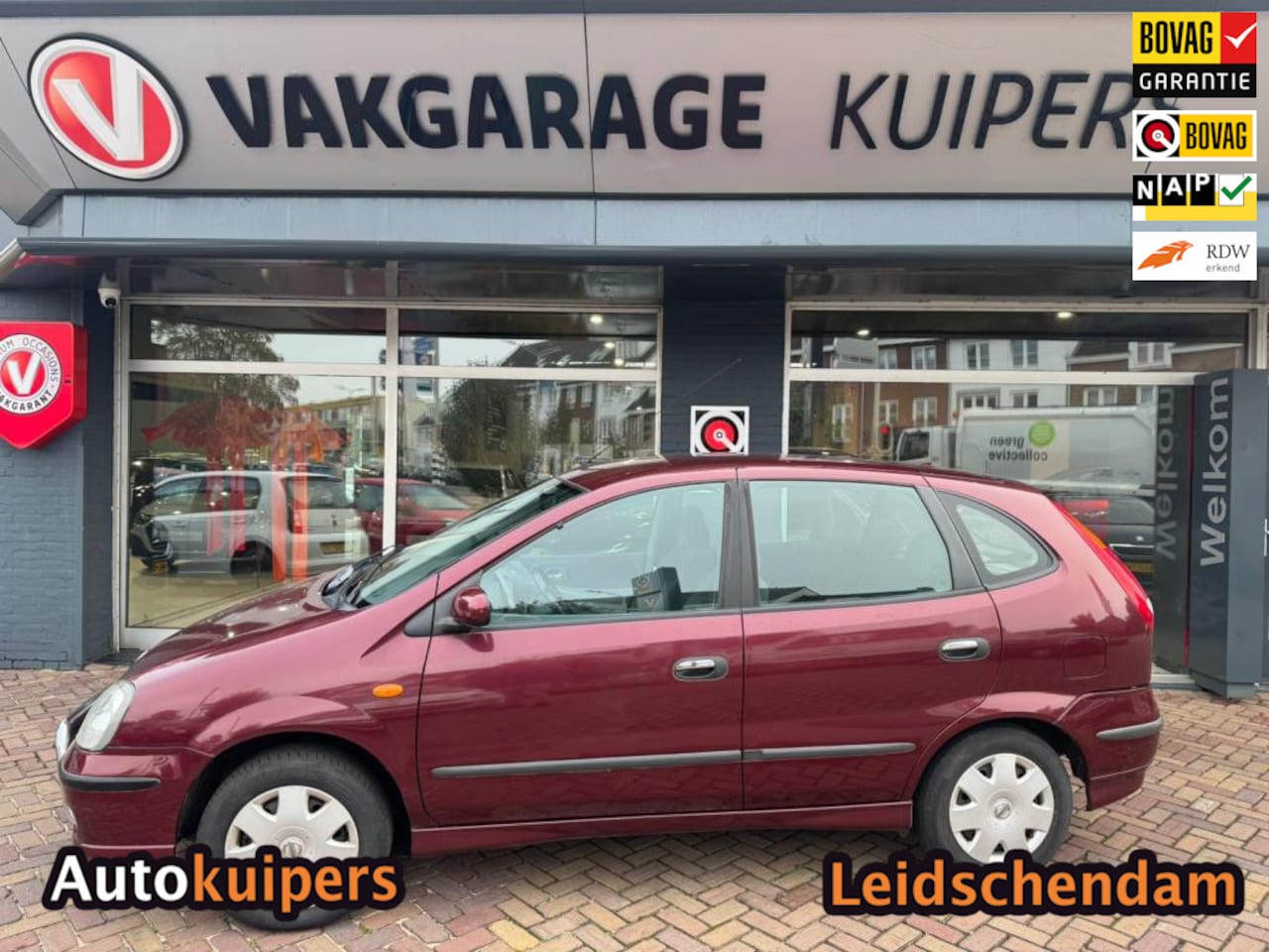 Nissan Almera Tino - 1.8 Tekna Incl Nieuwe APK en Beurt Rijklaar - AutoWereld.nl