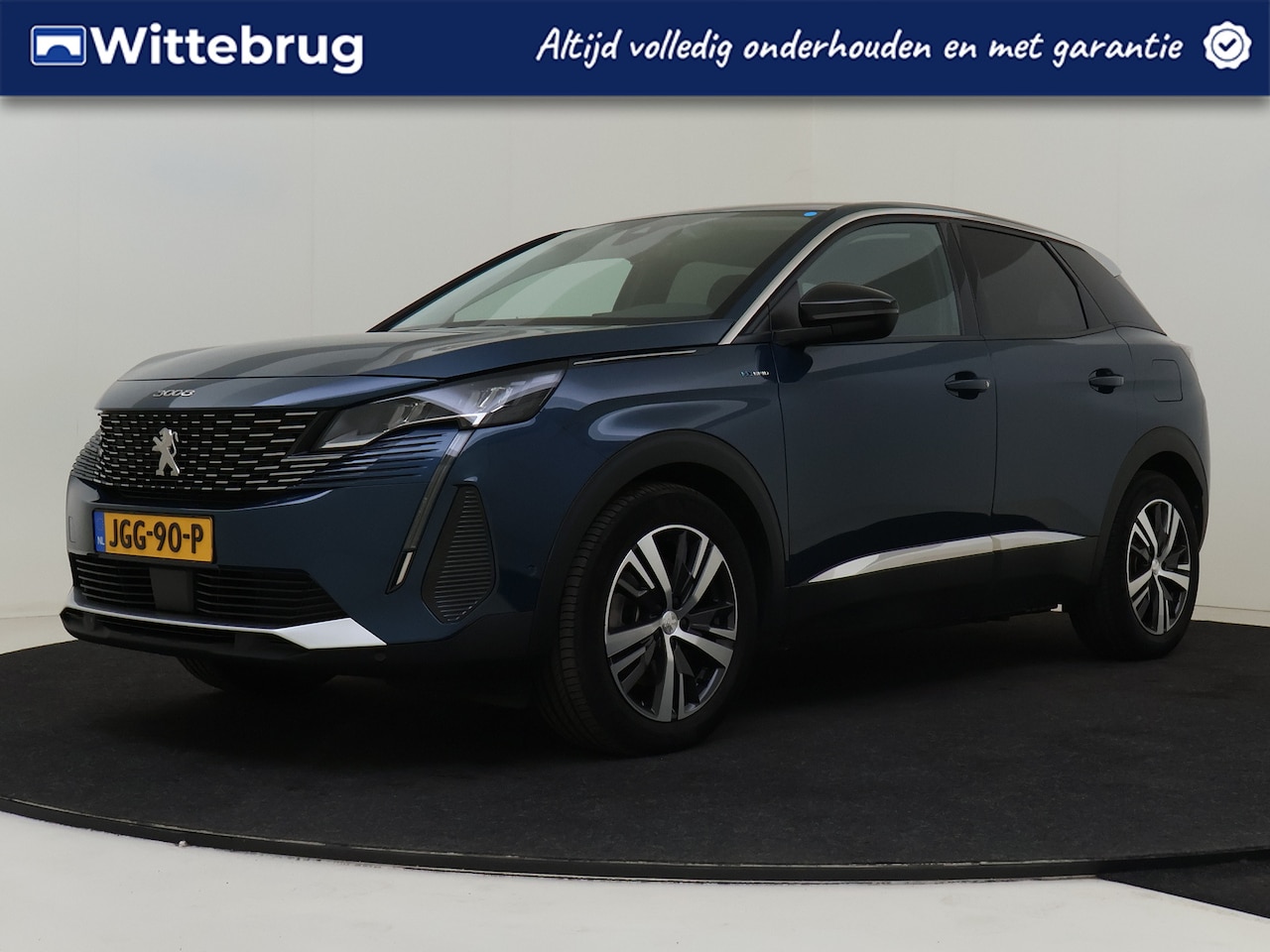 Peugeot 3008 - 1.6 HYbrid 225 Blue Lease Allure | LED voor & achterlichten | Achteruitrijcamera | Connect - AutoWereld.nl