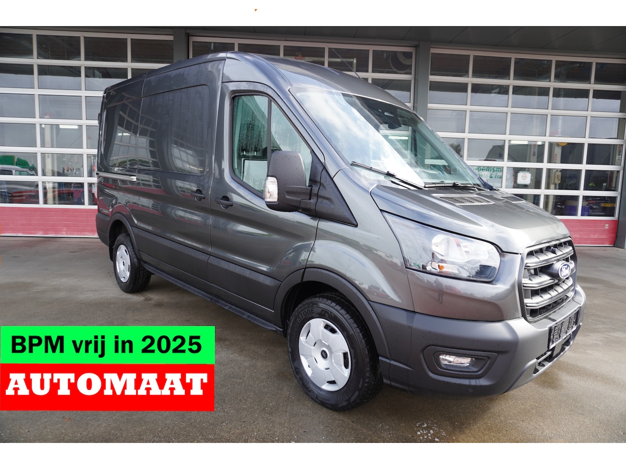 Ford Transit - 350 2.0 TDCI 165pk L2H2 Trend Automaat Schuifdeur L+R nr. V803 | Camera | Cruise | Trekhaa - AutoWereld.nl