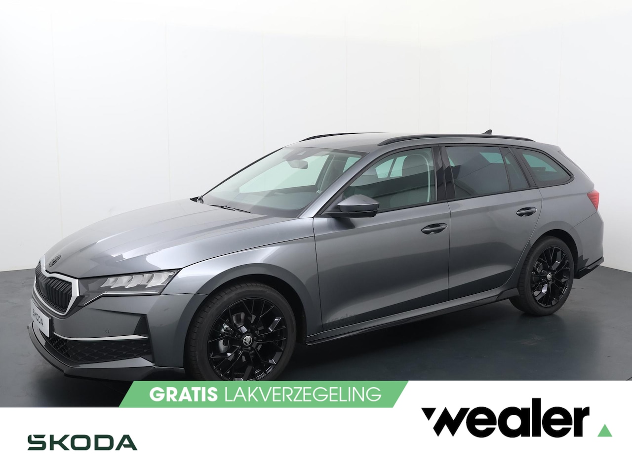 Skoda Octavia Combi - First Black Styling Pakket 1.5 TSI DSG | Automaat | Navigatie | Adaptieve cruise control | - AutoWereld.nl