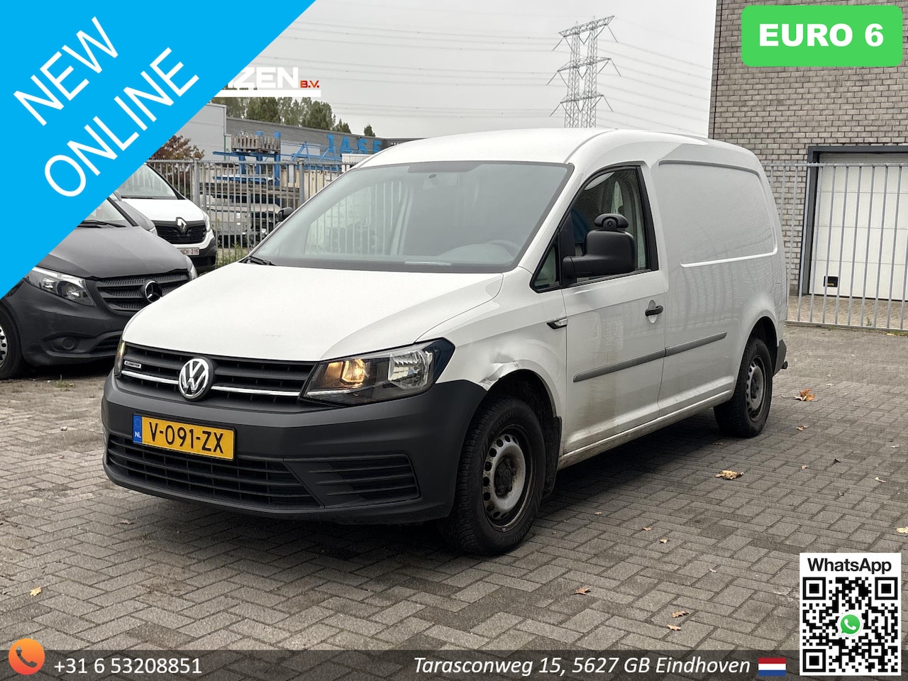 Volkswagen Caddy Maxi - 1.4 TGI L2H1 EcoFuel | € 4.950,- NETTO! | Euro 6 | CNG | Cruise | PDC | APK 05-2026! | - AutoWereld.nl