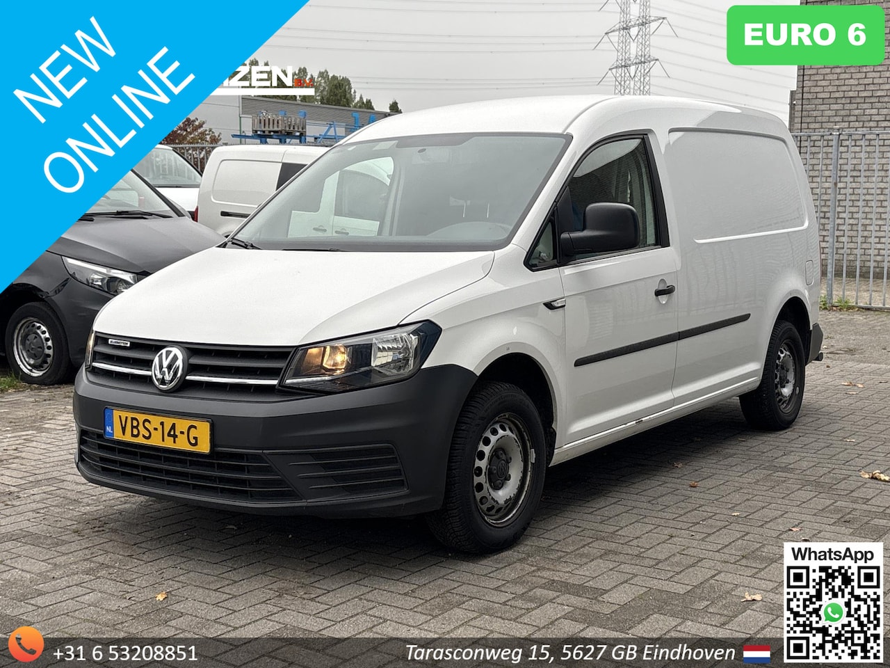 Volkswagen Caddy Maxi - 1.4 TGI L2H1 EcoFuel | € 4.950,- NETTO! | Euro 6 | CNG | Cruise | PDC | - AutoWereld.nl