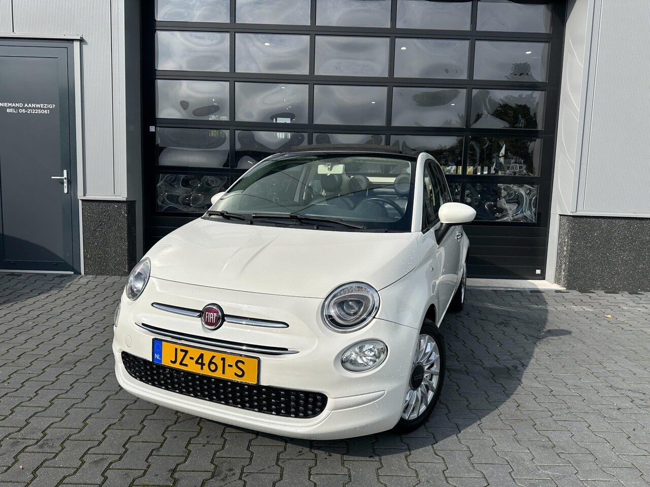 Fiat 500 C - 0.9 TwinAir Turbo Lounge LEER EN ORG NL - AutoWereld.nl