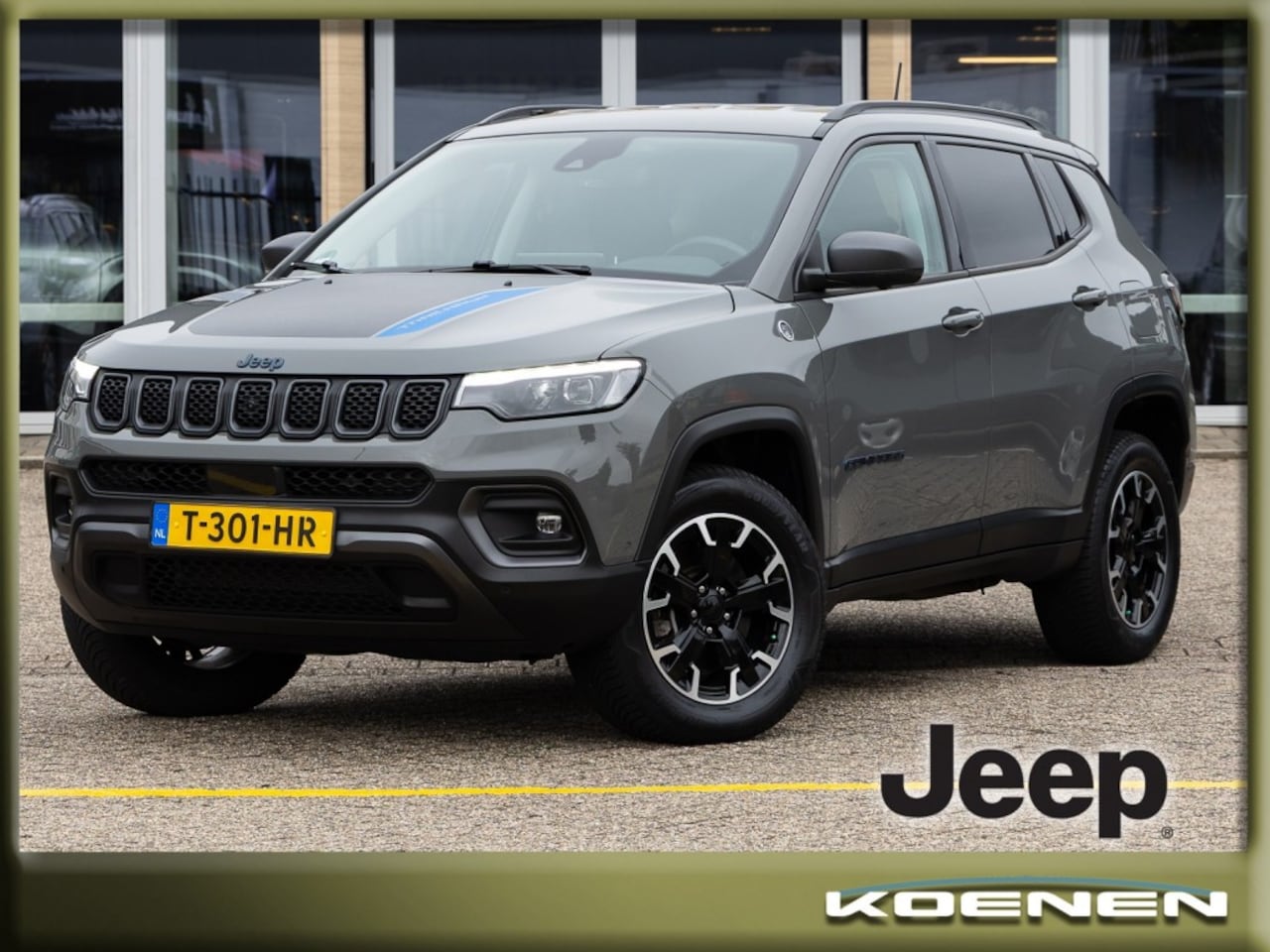 Jeep Compass - 4xE 240  Autom. 4x4 Trailhawk LEER / ADAPT. CRUISE / NAVI / CAMERA - AutoWereld.nl