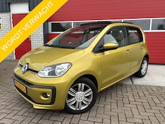 Volkswagen Up! - 1.0 BMT high up 1STE EIG / PANORAMADAK / STOELVERW / PDC / DAB+ / CLIMA / ELEK RAMEN / NL