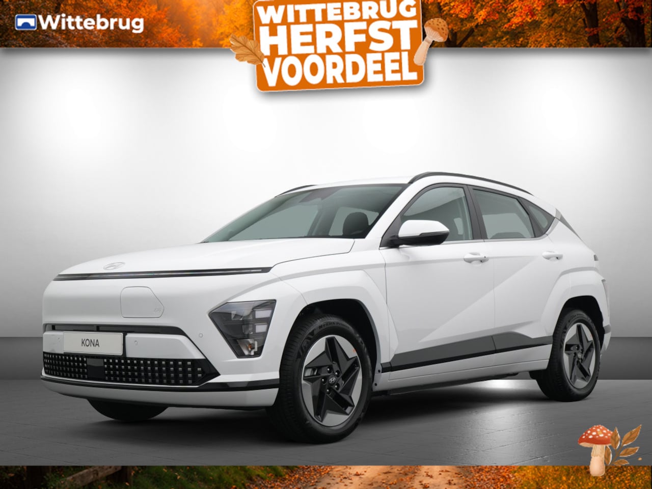 Hyundai Kona Electric - Comfort Smart 65.4 kWh Volledig Elektrisch, met Warmtepomp, Navigatie, Automatische Aircon - AutoWereld.nl