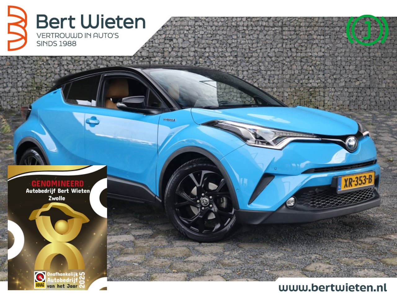 Toyota C-HR - 1.8 Hybrid Bi-Tone | Geen import | JBL Audio | Stoelverwarming | - AutoWereld.nl