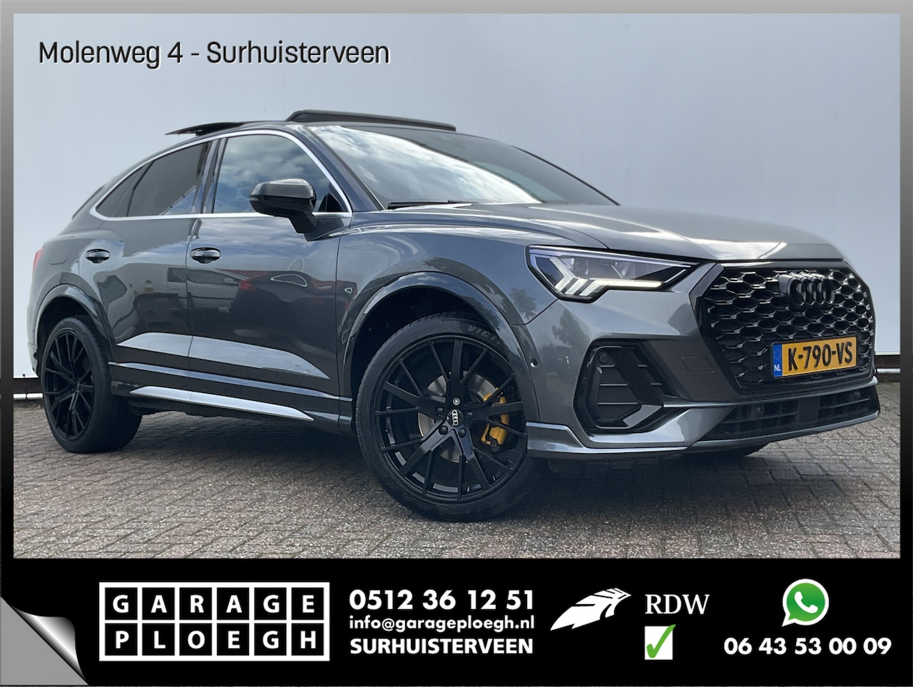 Audi Q3 Sportback - 35 TFSI Pro Line S Pano Adap.Cruise Alcantara B&O Led Nieuwstaat BOMVOL! - AutoWereld.nl