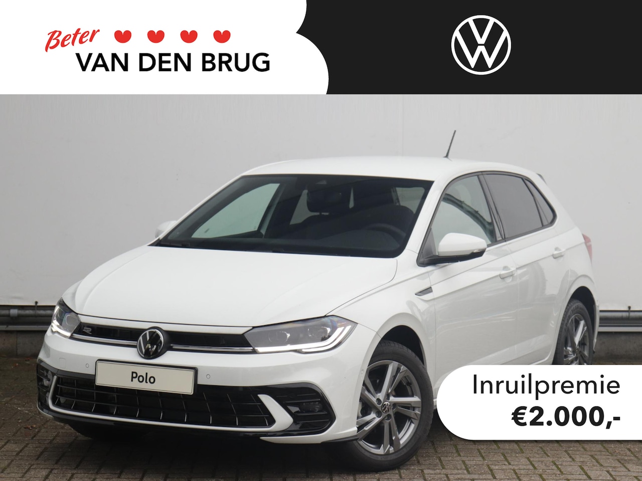 Volkswagen Polo - 1.0 TSI R-Line Edition | Navigatie | Camera | Dodehoekdetectie | Matrix LED | - AutoWereld.nl