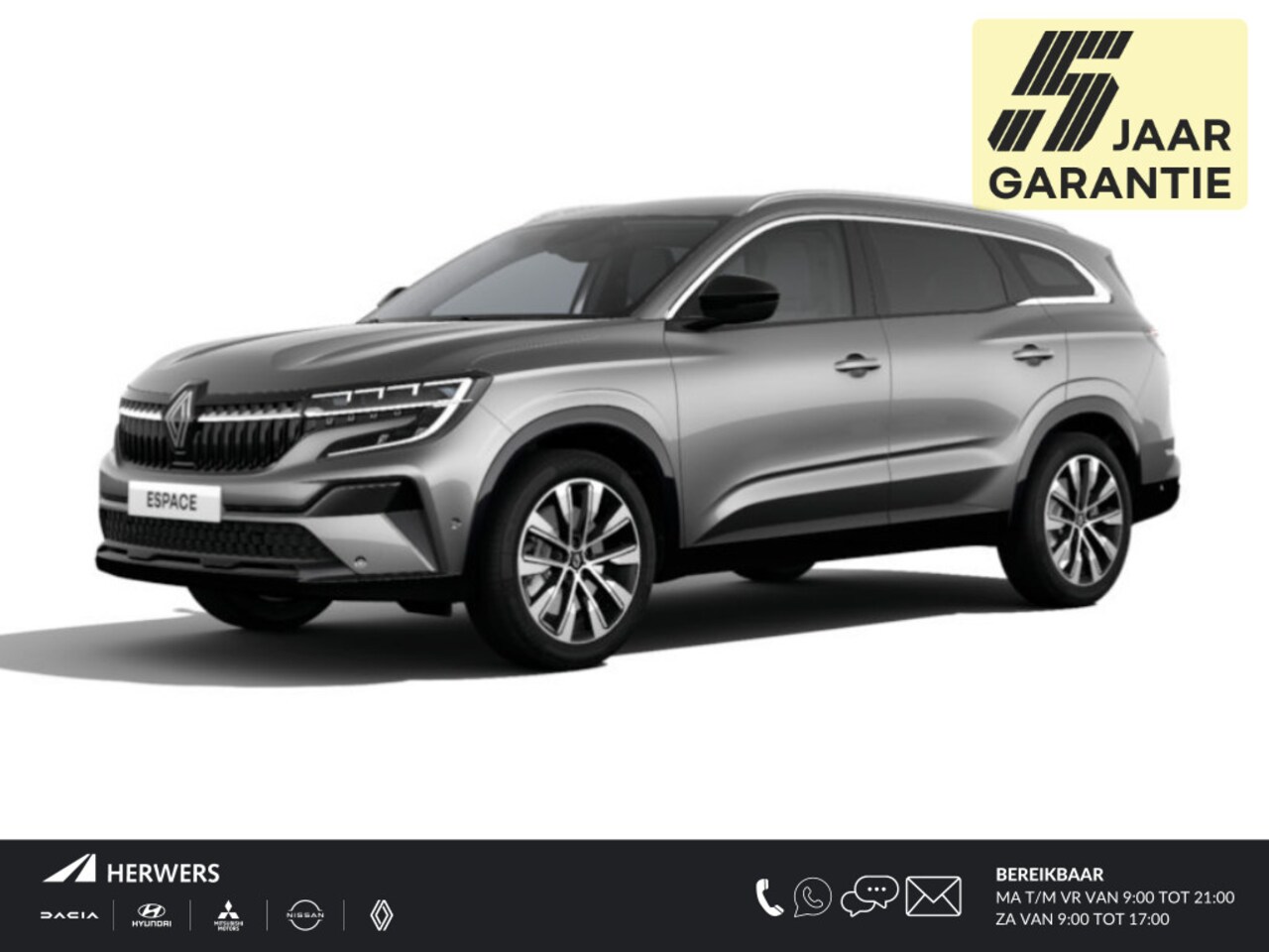 Renault Espace - E-Tech Hybrid 200PK techno 5p. / Nieuw te Bestellen / Full Options / - AutoWereld.nl