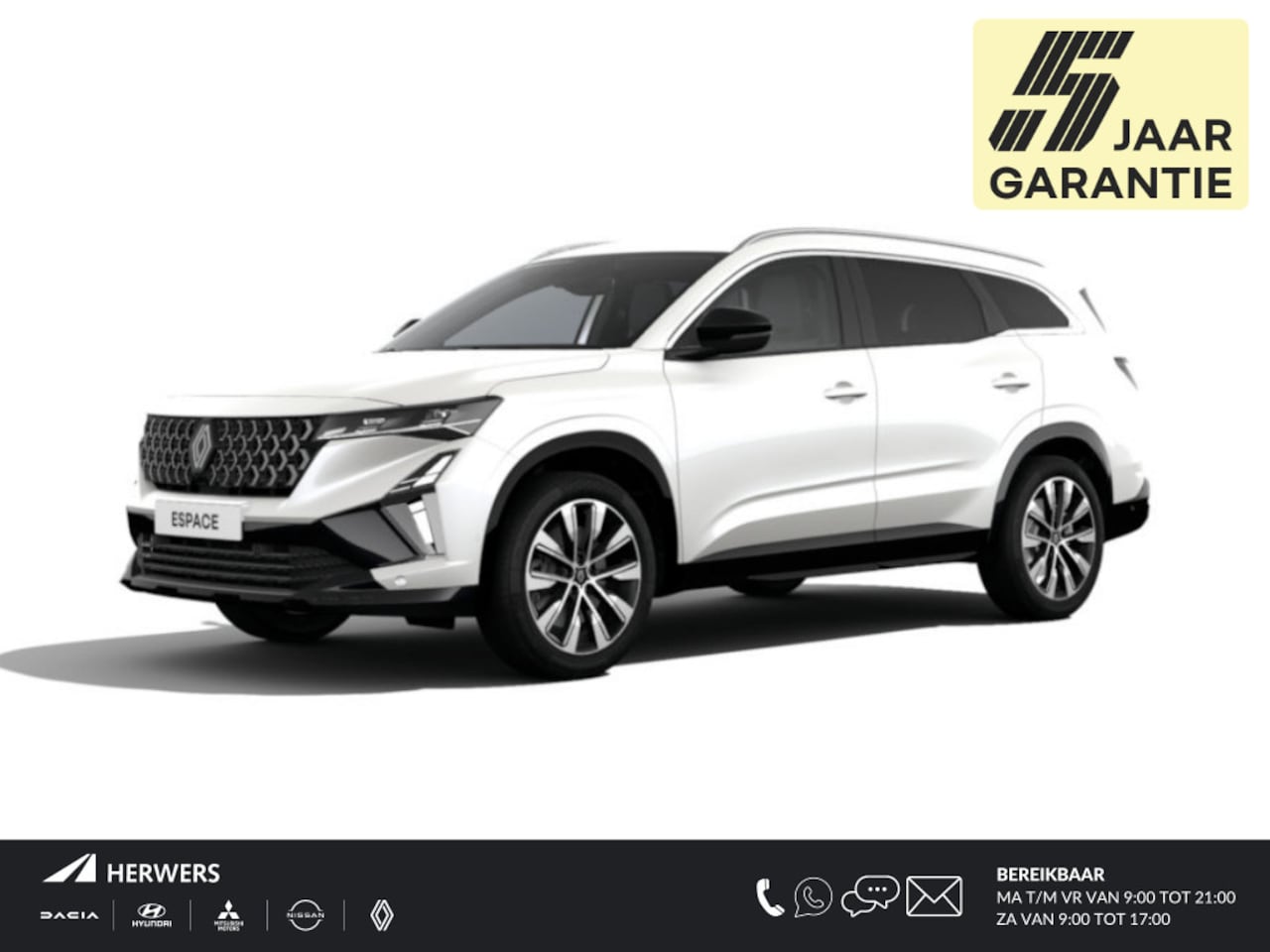 Renault Espace - E-Tech full hybrid 200 techno 5p. / Nieuw Te Bestellen / - AutoWereld.nl