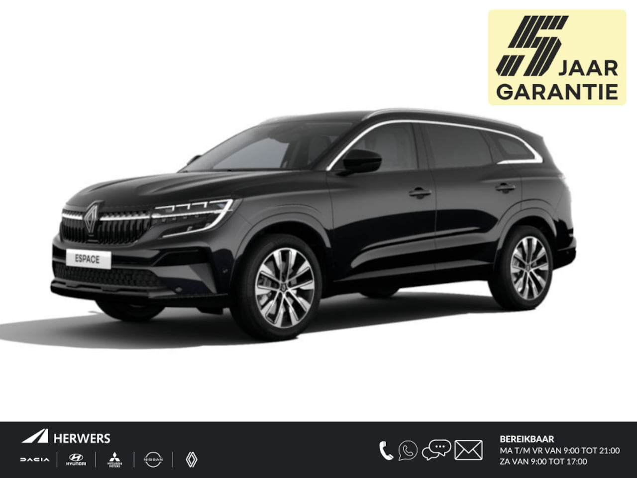 Renault Espace - E-Tech Hybrid 200PK techno 5p. / Uit Voorraad Leverbaar / - AutoWereld.nl