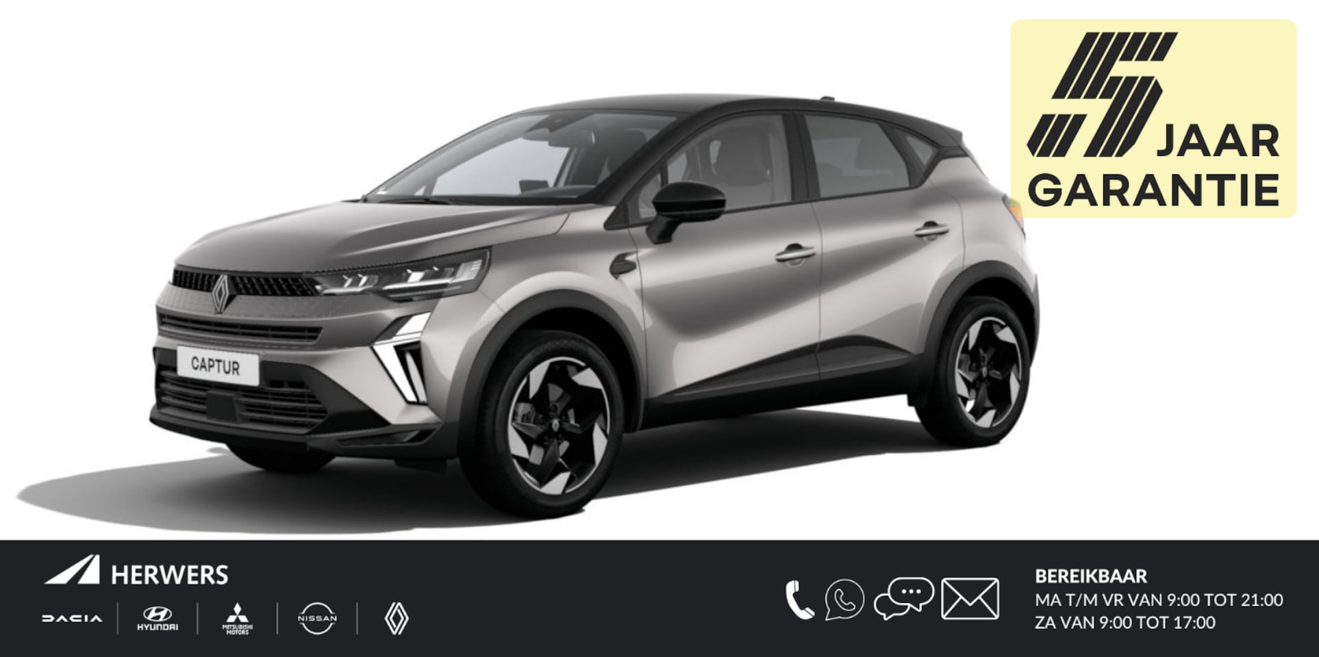 Renault Captur - 1.6 E-Tech full hybrid 145 techno / Uit Voorraad Leverbaar / - AutoWereld.nl