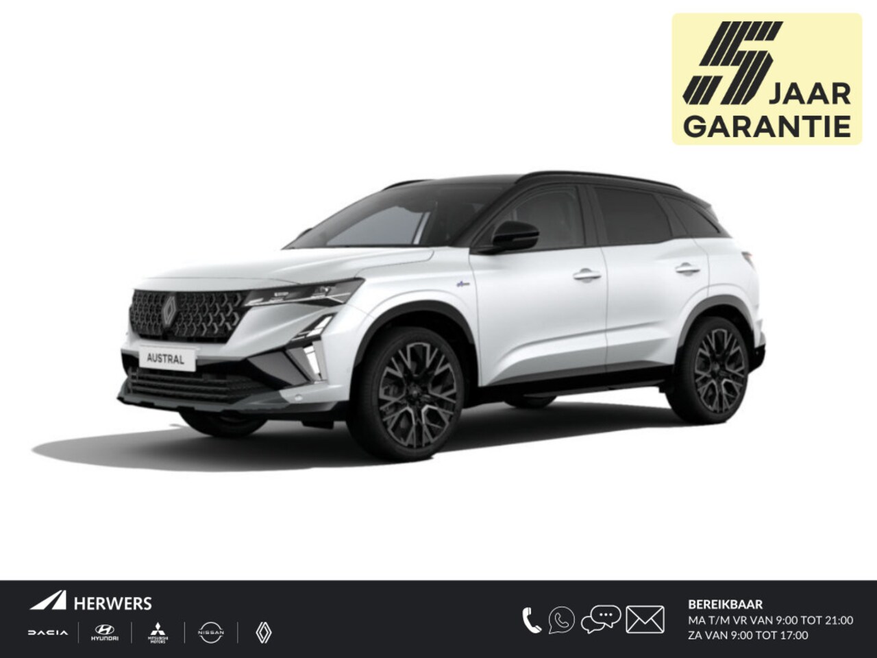 Renault Austral - E-Tech full hybrid 200pk iconic esprit Alpine / Nieuw Te Bestellen / - AutoWereld.nl