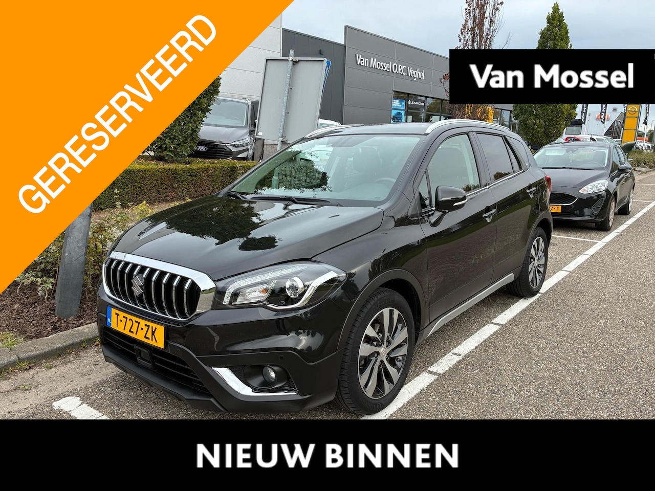 Suzuki S-Cross - 1.4 Boosterjet Select Automaat-PDC v+a-Trekhaak-Panoramadak - AutoWereld.nl