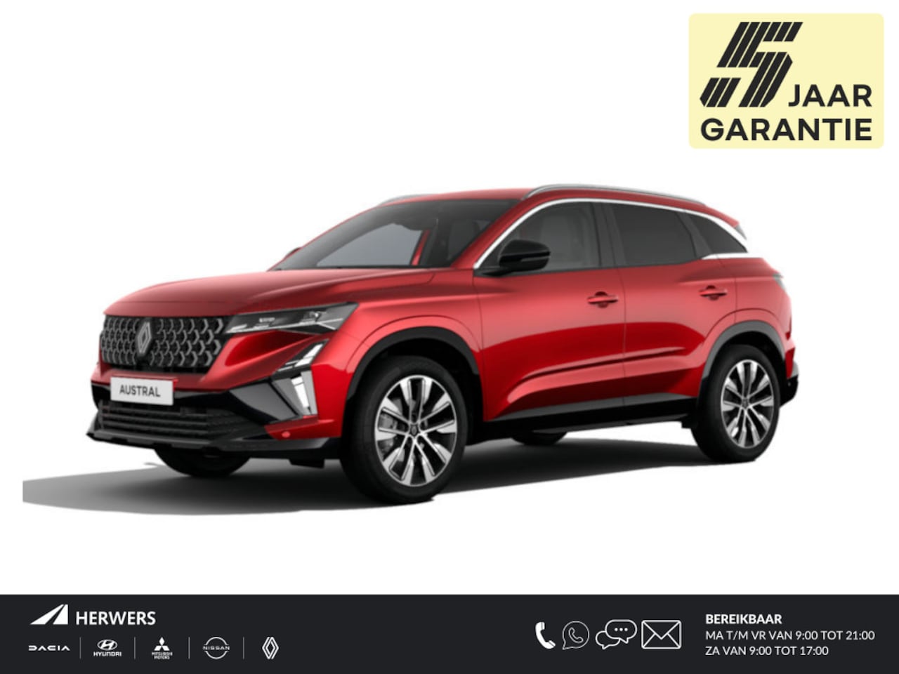 Renault Austral - mild hybrid 160pk X-Tronic techno / Nieuw Te Bestellen / - AutoWereld.nl