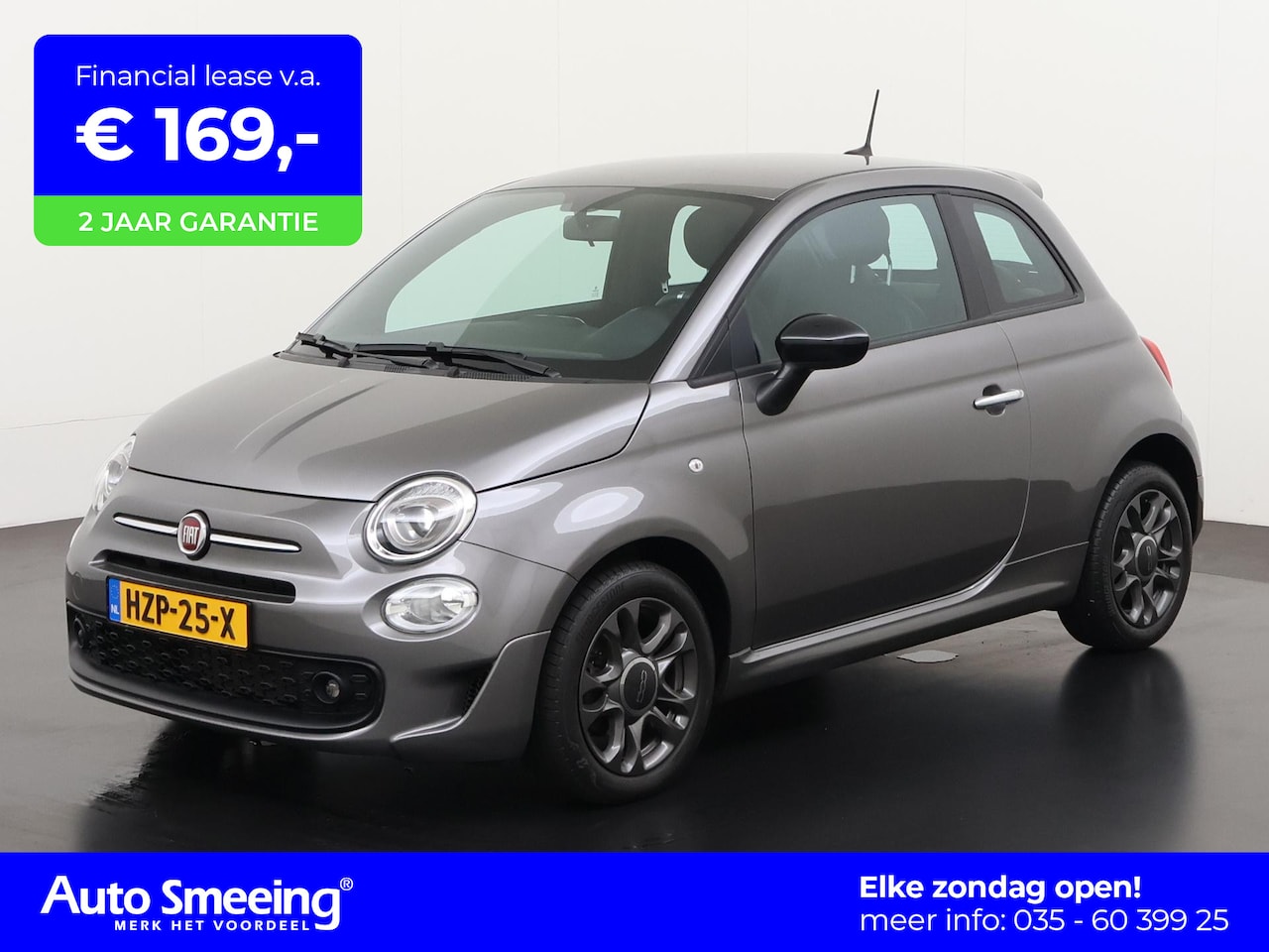 Fiat 500 - 1.0 Hybrid Connect | Apple/Android Carplay | Lichtmetalen Velgen | Zondag Open! - AutoWereld.nl