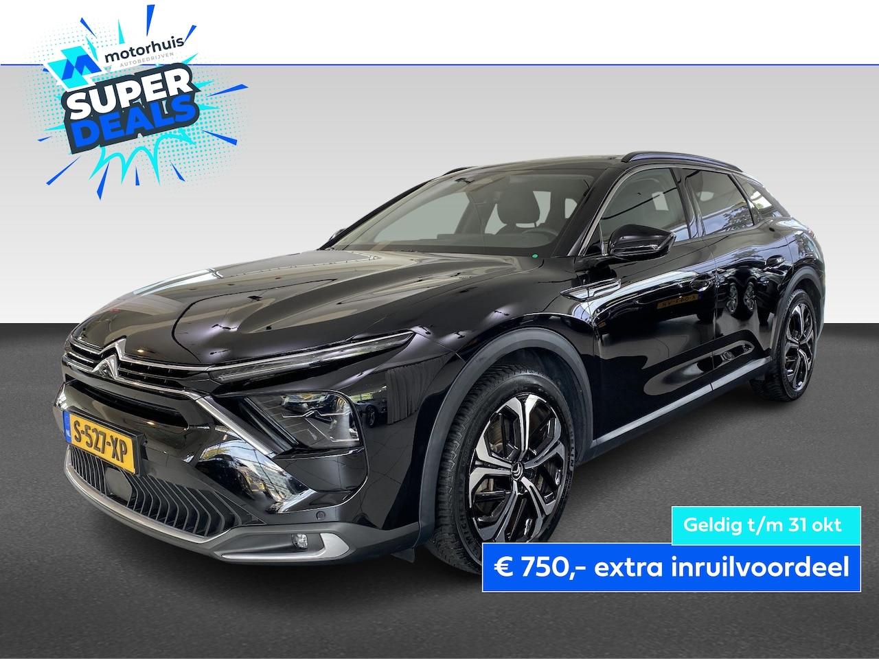 Citroën C5 X - 1.6 Plug-In Hybrid 225pk e-EAT8 Shine - AutoWereld.nl