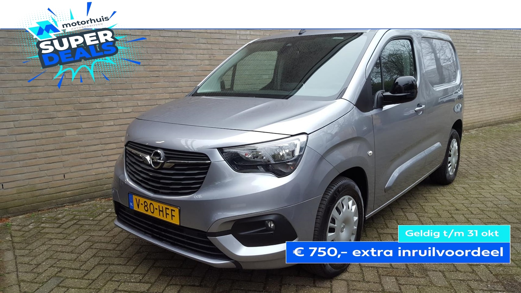 Opel Combo - Cargo 100% elektrisch - clima - navi - demovoordeel.! - AutoWereld.nl