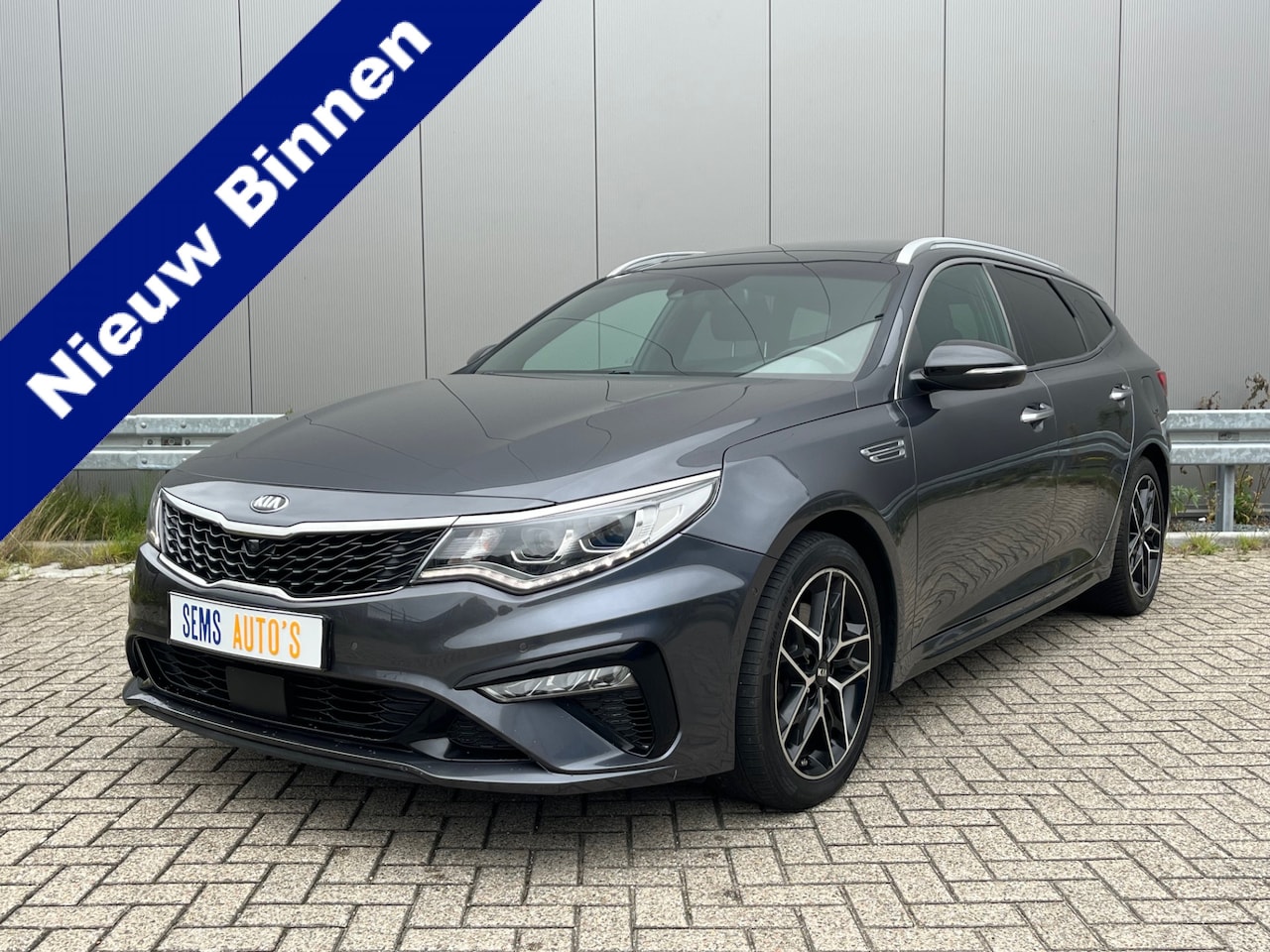 Kia Optima Sportswagon - 1.6 T-GDI GT-Line 360 camera / Pano / Stoelkoeling / Led / Key Less / Stuur-stoel- Verw. - AutoWereld.nl