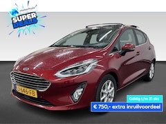 Ford Fiesta - 1.0 EcoBoost 125PK AUTOMAAT 5DRS TITANIUM X NAVI TEL PDC SCHUIFDAK NAP