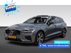 Volvo V60 - T6 RECHARGE 340PK AWD R-DESIGN NAVI SCHUIFDAK LEDER TEL LED NAP