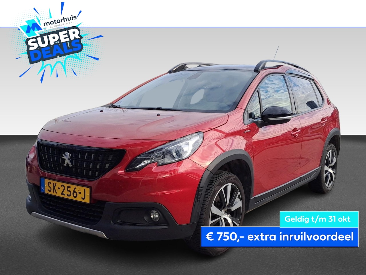 Peugeot 2008 - 1.2 PureTech 110PK GT-LINE NAVI TEL PDC TREKHAAK PANODAK NAP - AutoWereld.nl