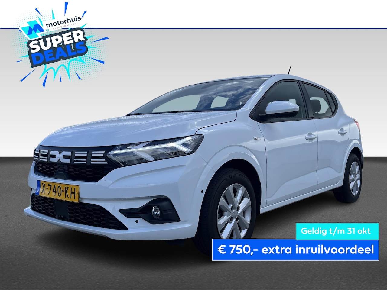 Dacia Sandero - 1.0 TCe 100pk ECO-G Expression / PDC / Camera / Trekhaak - AutoWereld.nl