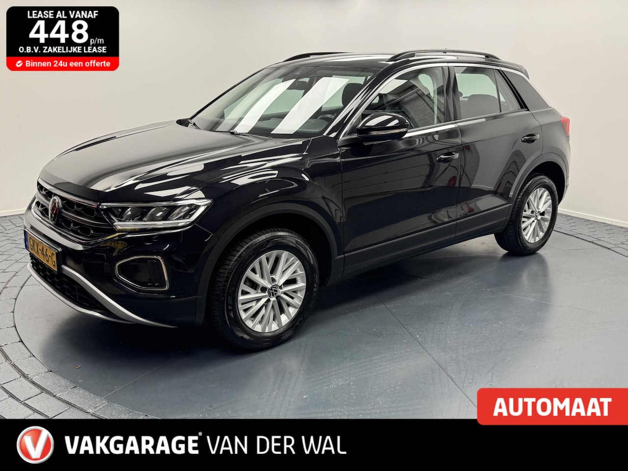 Volkswagen T-Roc - 1.5 TSi Life DSG-Trekhaak-Navigatie-Adapt.Cr.contr-Clima-Carplay-Stoel/Stuurverwarming-Par - AutoWereld.nl