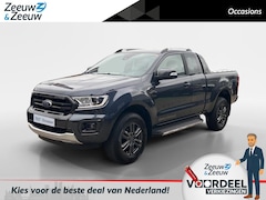 Ford Ranger - 2.0 EcoBlue Wildtrak Supercab 213pk automaat | Dealeronderhouden | Trekhaak | Rollertop |