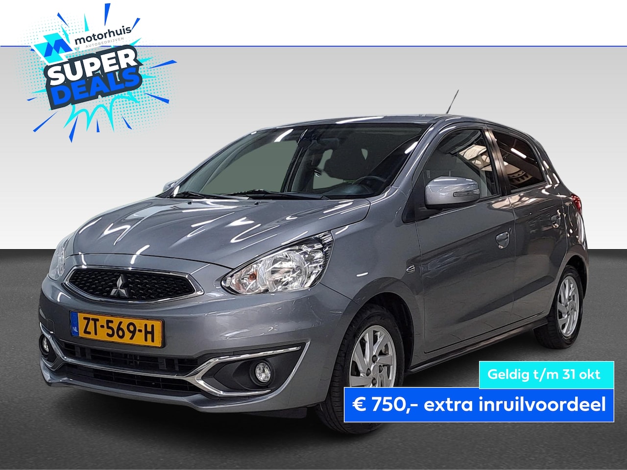 Mitsubishi Space Star - 1.2 CLEARTEC 80PK AUTOMAAT ADVANCE NAVI TEL CAMERA CRUISE NAP - AutoWereld.nl