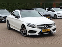 Mercedes-Benz C-klasse Coupé - 250 Prestige / Panoramadak / Camera / Burmester / Leder / 19'' / Dodehoek / DAB / Nightpak