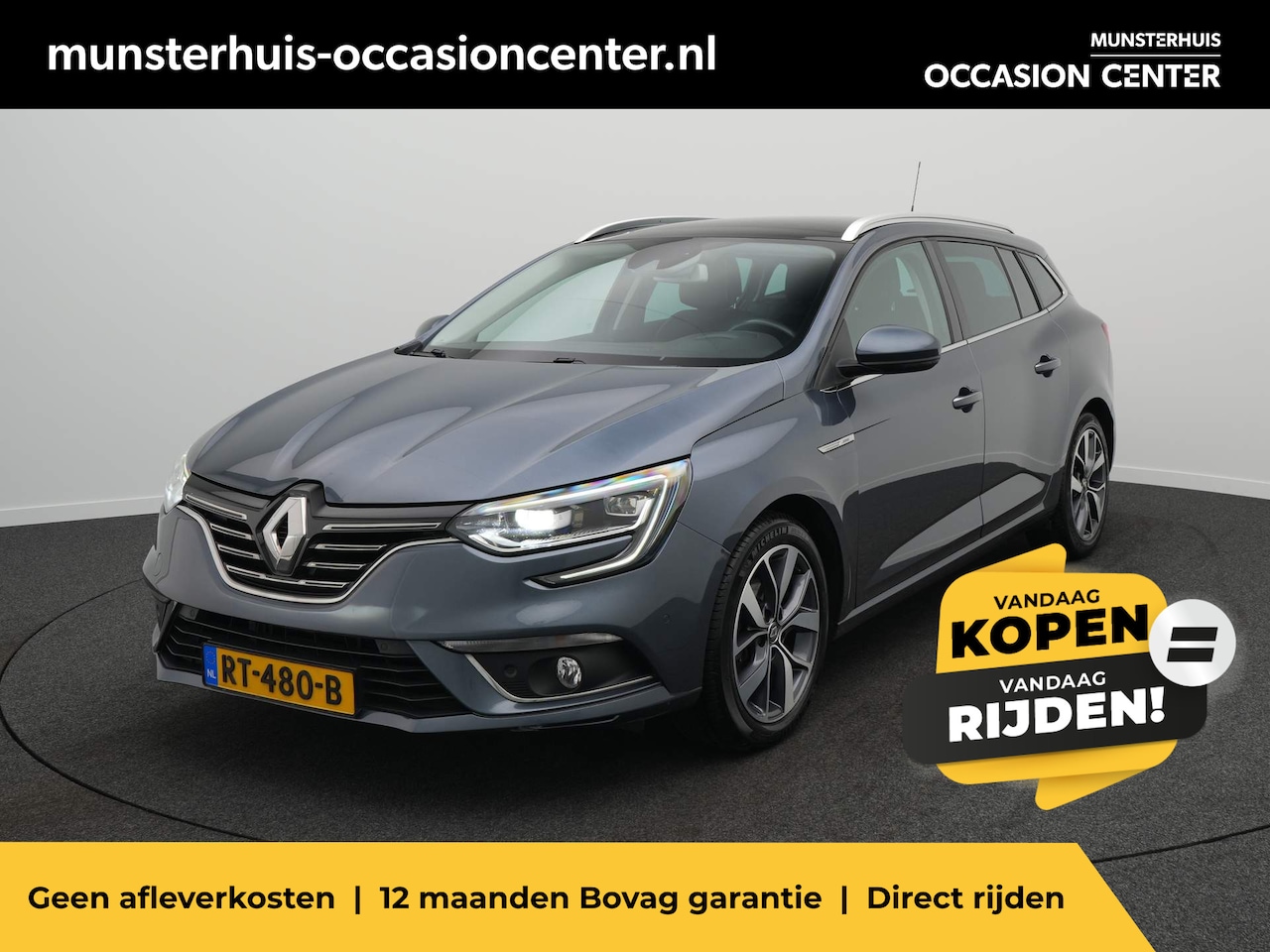 Renault Mégane Estate - TCe 130 EDC Bose - RIJKLAARPRIJS - Automaat -  Elektrisch Glazen Schuif-/Kanteldak - Deale - AutoWereld.nl