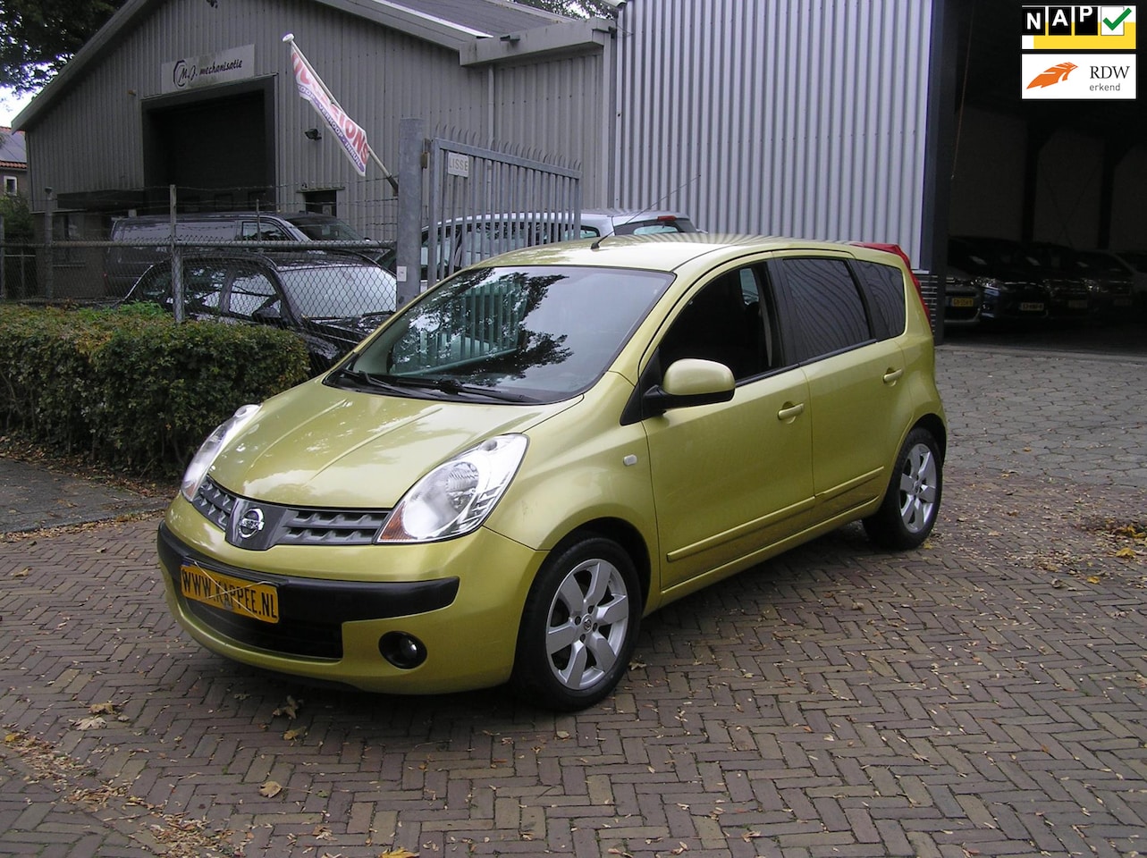 Nissan Note - 1.6 First Note nap airco nieuwe apk - AutoWereld.nl