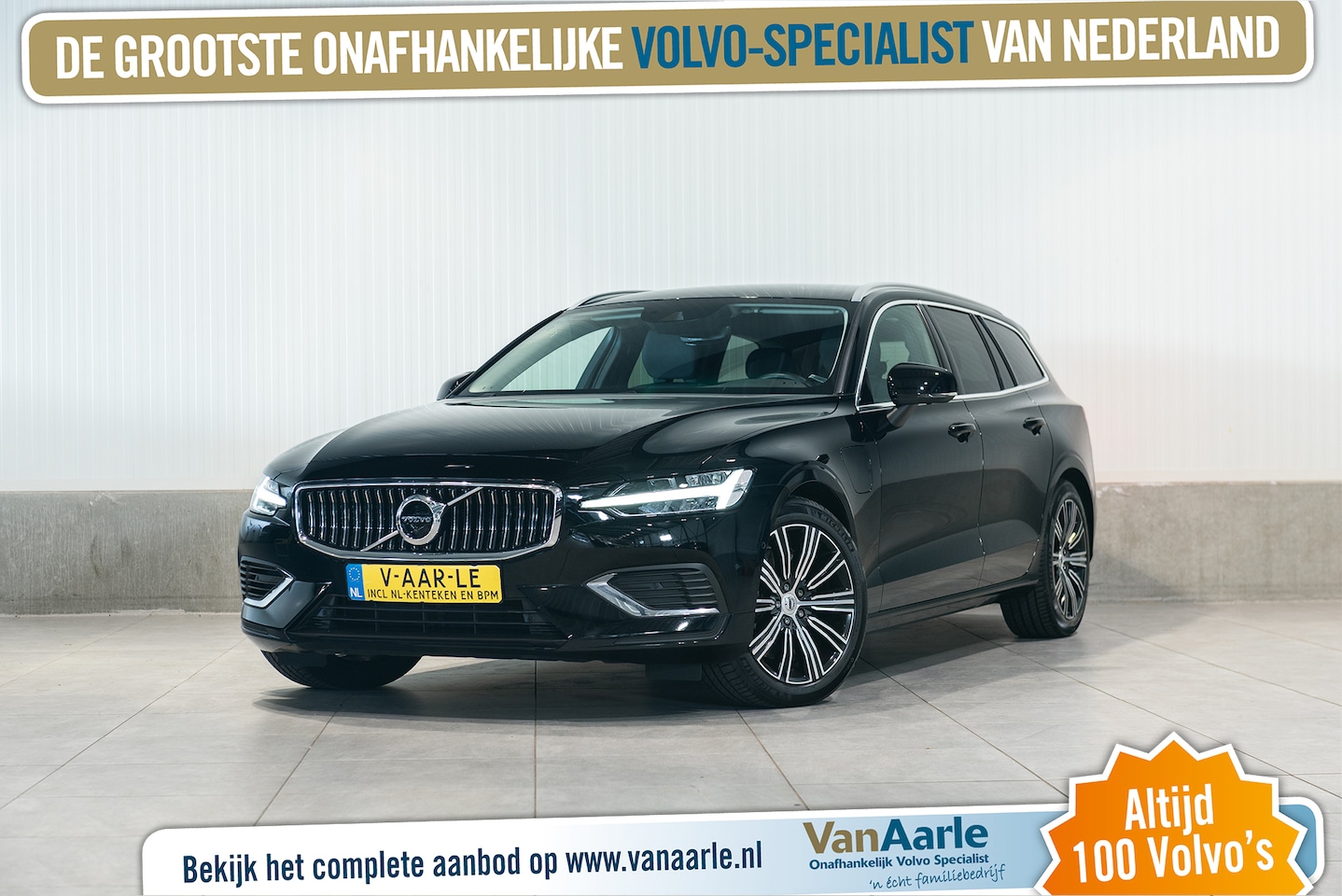 Volvo V60 - T6 Aut. Inscription ACC Leder Trekhaak 340pk - AutoWereld.nl