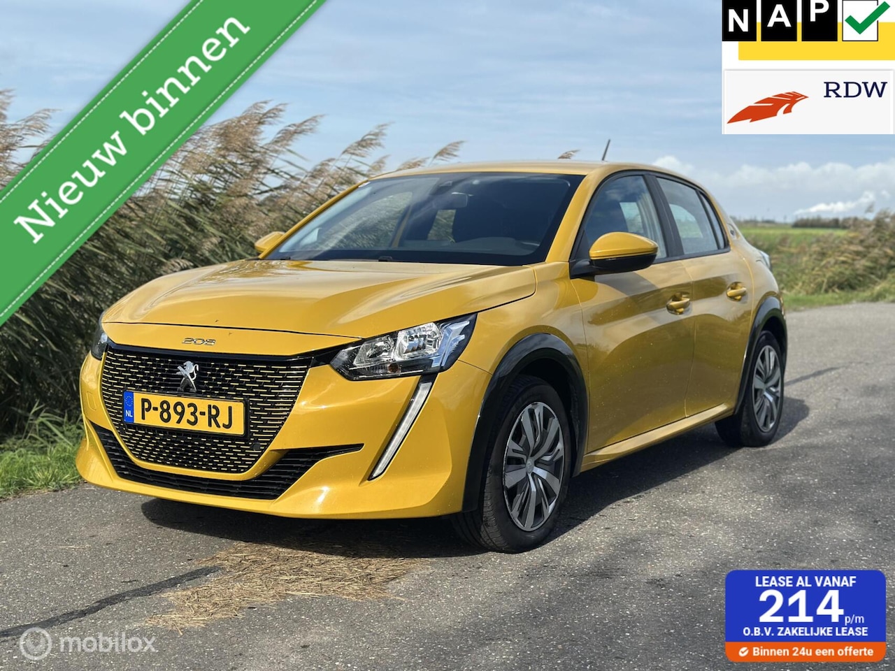 Peugeot e-208 - EV Allure Pack 50 kWh | Carplay |Led | Dab | - AutoWereld.nl