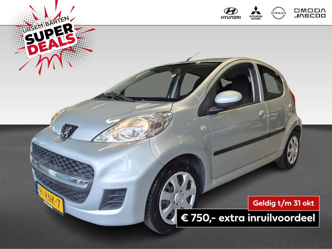 Peugeot 107 - 1.0-12V XS | Automaat | - AutoWereld.nl