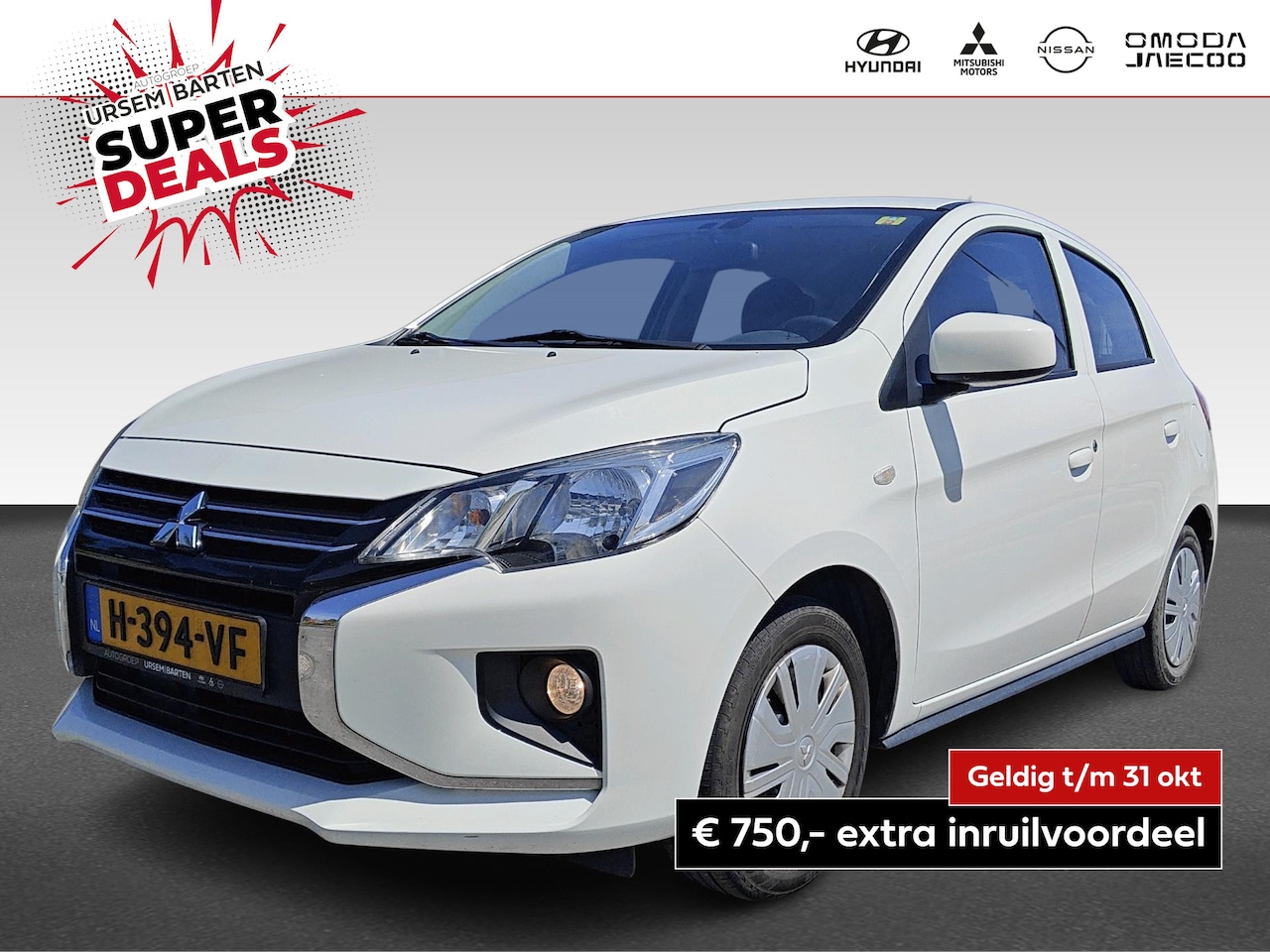 Mitsubishi Space Star - 1.0 Cool+ | Airco - AutoWereld.nl