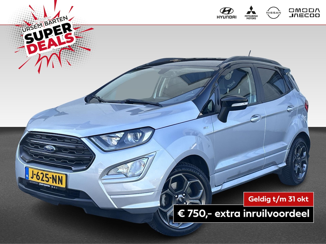 Ford EcoSport - 1.0 EcoBoost ST-Line | Winter pack | Navigatie - AutoWereld.nl